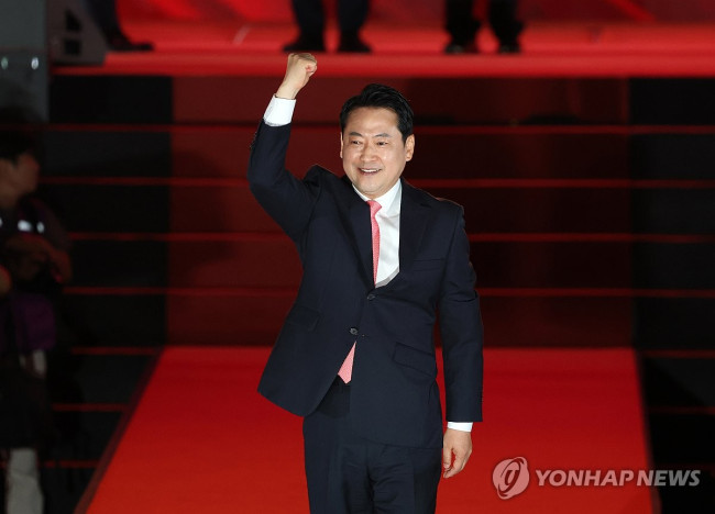 [1보] 국민의힘 신임 대표에 장동혁 선출