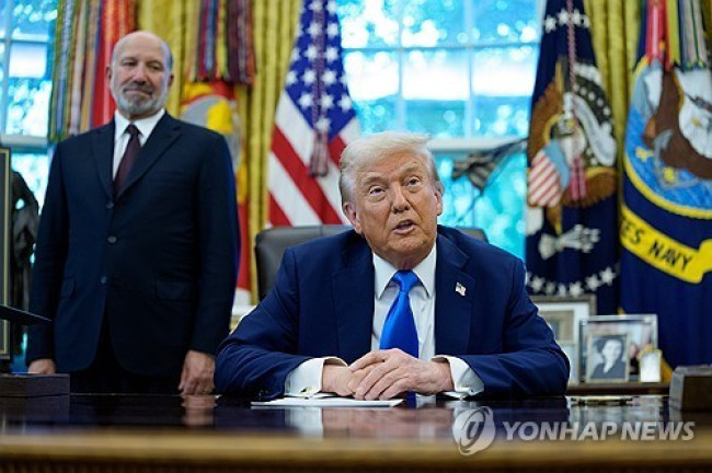 도널드 트럼프 미국 대통령