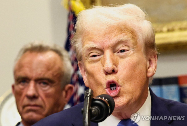 도널드 트럼프 미국 대통령