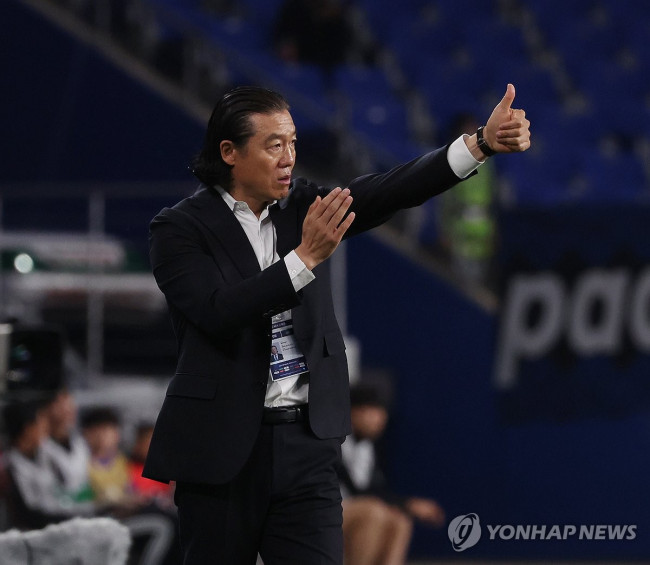 경질설에 휩싸인 울산 HD 김판곤 감독