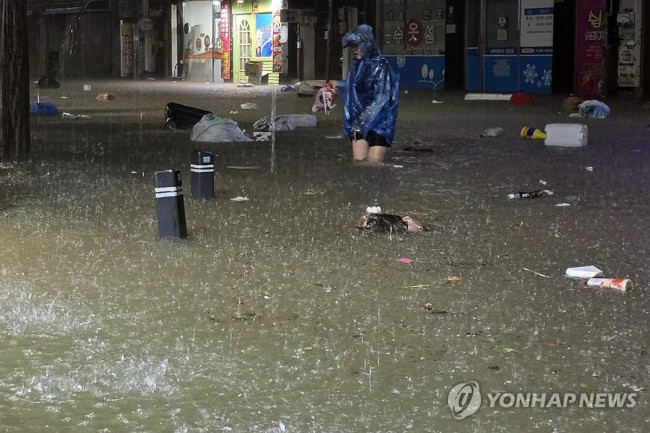 광주 북구 도심 또 침수